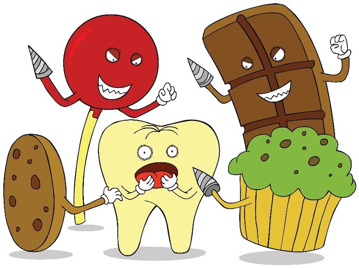 مواد غذایی مفید و مضر برای دندان‌ها را بشناسیم