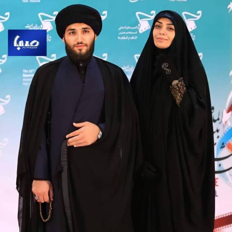عکس الهام چرخنده و همسرش، سید محمد درویشی