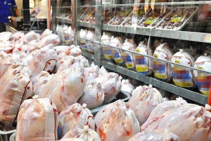 در شش ماه گذشته ۲میلیون دلار مرغ منجمد به افغانستان صادر شد