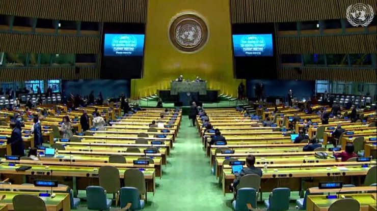 سخنرانی روحانی در مجمع عمومی سازمان ملل آغاز شد
