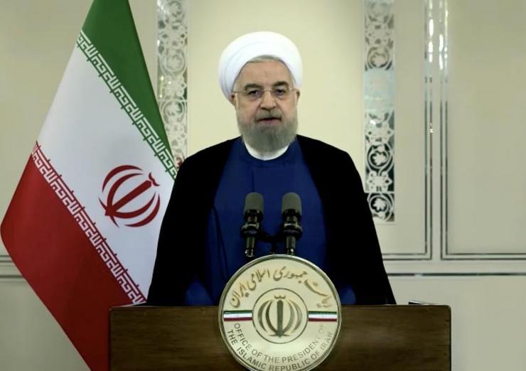 روحانی: آمریکا نه می‌تواند مذاکره را بر ما تحمیل کند و نه جنگ را | امروز زمان نه گفتن به زورگویی و قلدری است