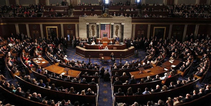 تعطیلی کرونایی مجلس سنای آمریکا