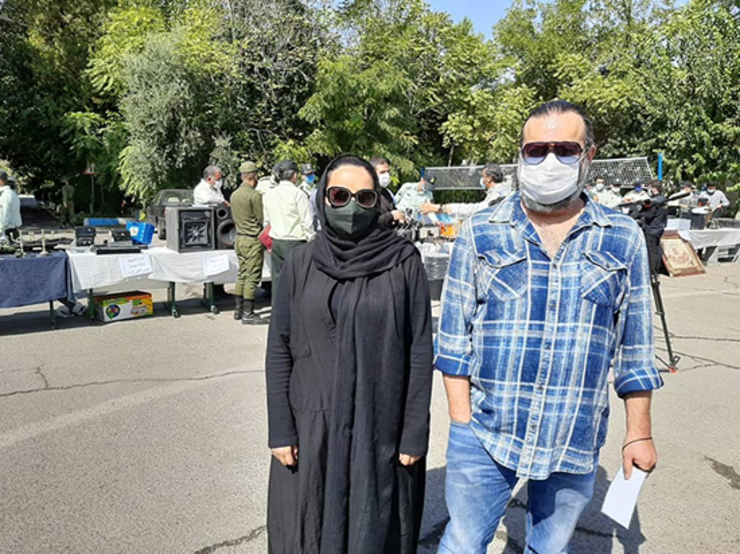 گفت‌وگو با مهراب قاسم خانی و دخترش پس از دستگیری سارق زورگیر