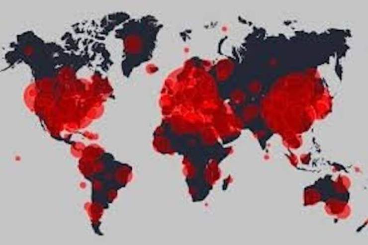 آخرین آمار کرونا در جهان تا ۲۰ مهر