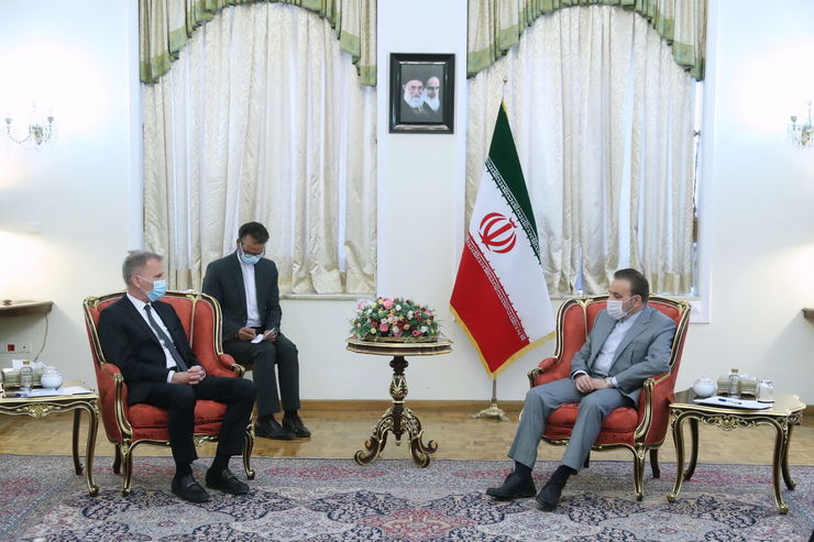 شرط ایران برای پایبندی به تعهدات برجامی در دیدار با سفیر آلمان