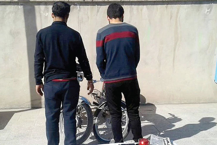 پایان سرقت‌های خشن دو‌نفره مجرمان سابقه‌دار در مشهد