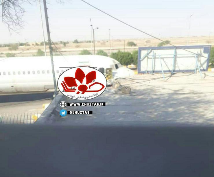 تکذیب فرود اضطراری هواپیما در اندیمشک خوزستان + فیلم