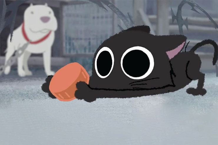 معرفی انیمیشن «کیتبل» kitbull | مهربانی به روش گربه ای! + دانلود