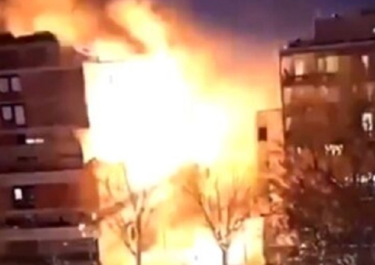 وقوع انفجاری مهیب در پاریس + فیلم