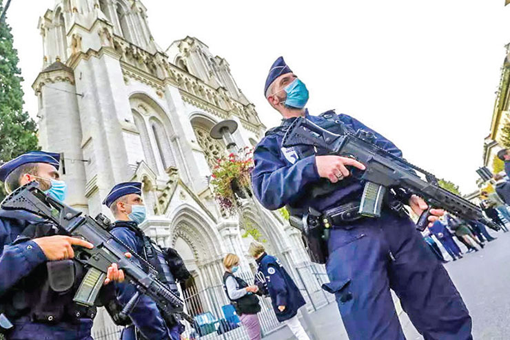 فرانسه بار دیگر آرایش امنیتی گرفت
