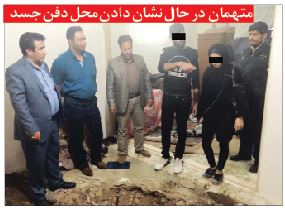 متهم جنایت هولناک در مشهد به دار آویخته شد + تصاویر