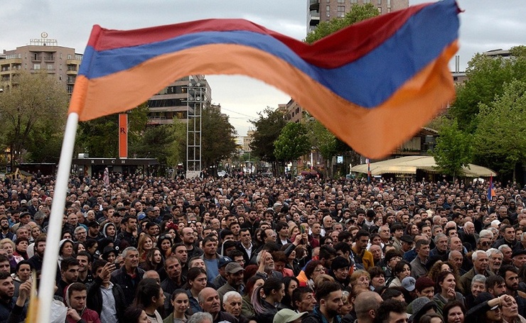 رهبر مخالفان توافق قره‌باغ در ارمنستان بازداشت شد