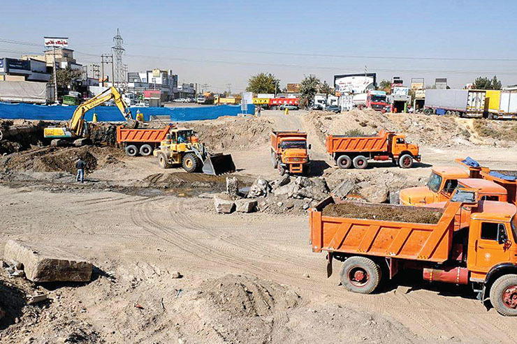۲۳۵ روز تا بهره‌برداری از جاده ۴۵ متری سردخانه به آزادراه شهید شوشتری مشهد