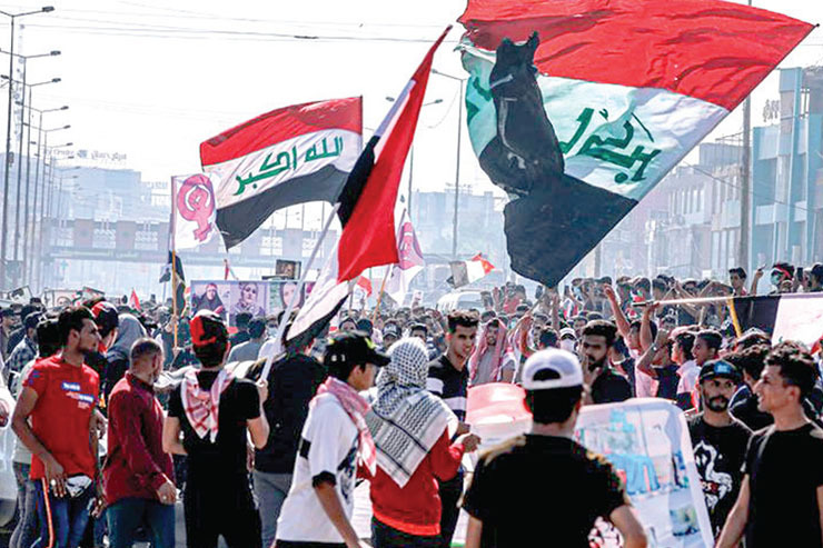 بیانیه «الکاظمی» در پی تکرار اعتراضات ضددولتی در عراق