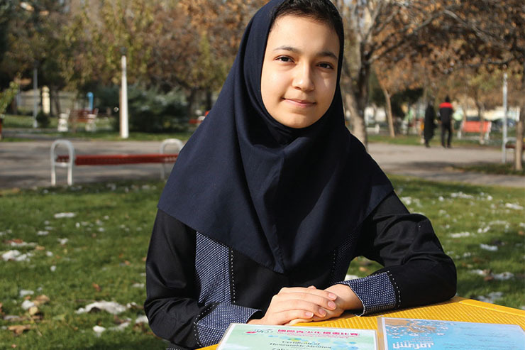 گفتگو با زهرا خبیری، دارنده‌ نشان طلای مسابقه‌ بین‌المللی نقاشی