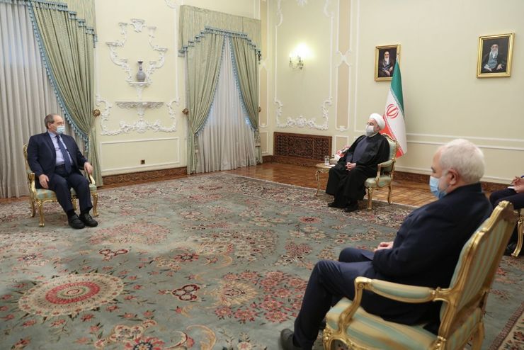 روحانی: امیدواریم در سال آینده میلادی انتخابات سراسری در سوریه برگزار شود