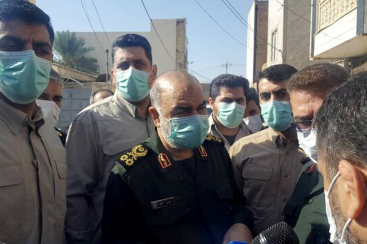 سردار سلامی: سپاه آماده کمک به مردم خوزستان است