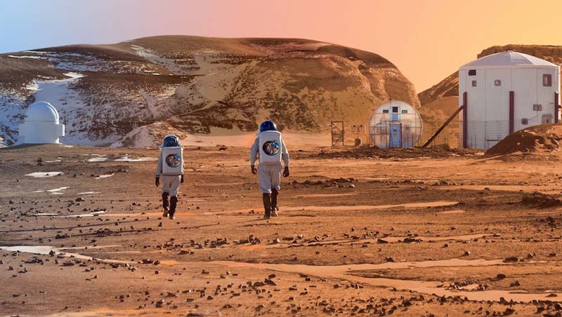 تا سال ۲۰۵۰ یک میلیون نفر ساکن مریخ خواهند شد