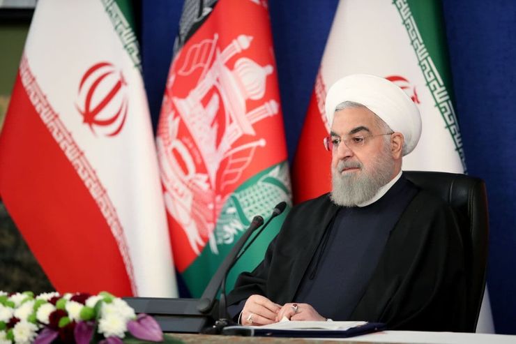 روحانی: راه‌آهن خواف - هرات پیوند ایران و افغانستان را مستحکم‌تر می‌کند + فیلم