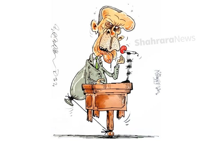 کاریکاتور | در حاشیه رجزخوانی رجب طیب اردوغان، رئیس جمهور ترکیه، درباره ارس و جدایی آن