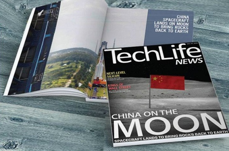 نگاهی به شماره دسامبر هفته نامه TechLife | چین به ماه رسید