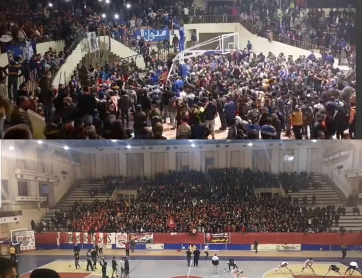 فاجعه در لیگ بسکتبال سوریه!