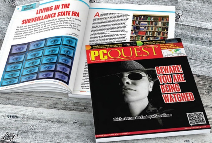 نگاهی به شماره نوامبر نشریه PC Quest | به قرن نظارت خوش آمدید