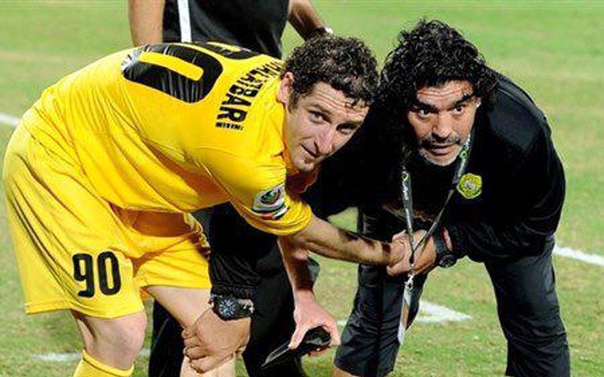 کدام فوتبالیست ایرانی شاگرد دیگو مارادونا بود؟