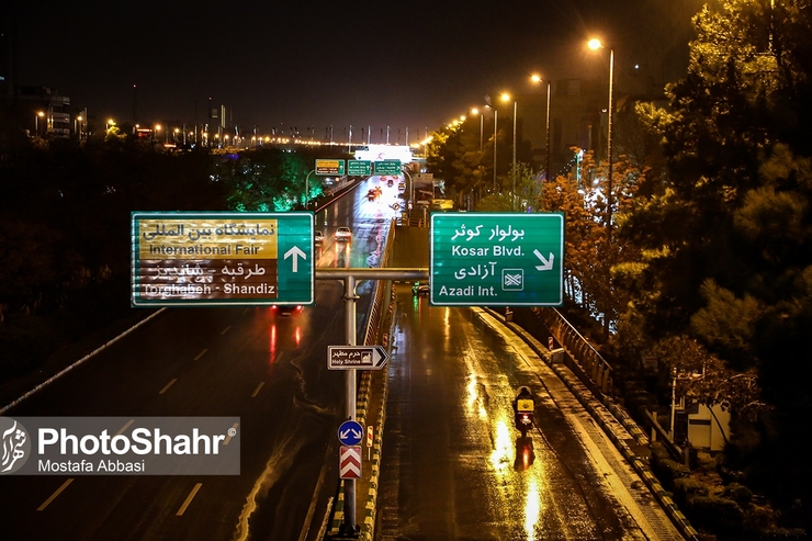 اعلام شرایط تردد شبانه تاکسی‌های اینترنتی در مشهد