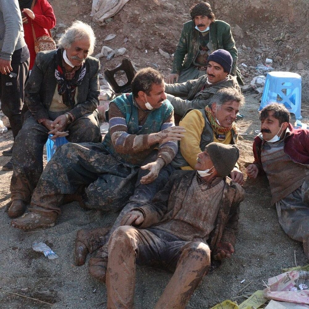 تصاویری از مراحل ساخت معدن طلای نورالدین در سریال «نون خ»