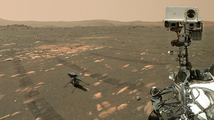 پرواز هلیکوپتر «نبوغ» در مریخ تا ۲۵ فروردین به تعویق افتاد