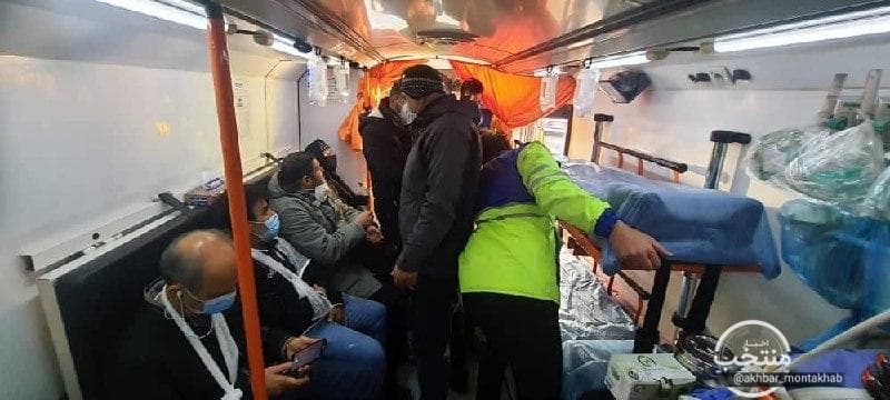 متروی کرج-تهران از ریل خارج شد (یکم دی‌ماه ۱۴۰۰) + فیلم