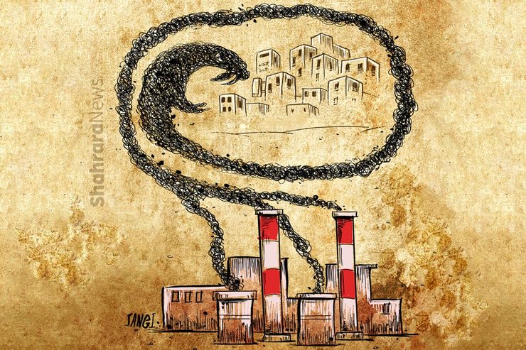 کارتون | در حاشیه آلایندگی نیروگاه توس مشهد