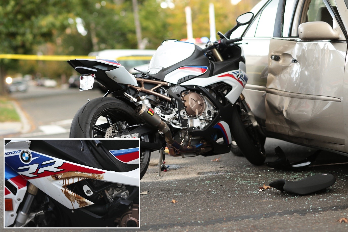 خسارت جانی و مالی اشخاص ثالث در جریان  تصادف با بیمه شخص ثالث راننده مقصر موتور قابل جبران است.