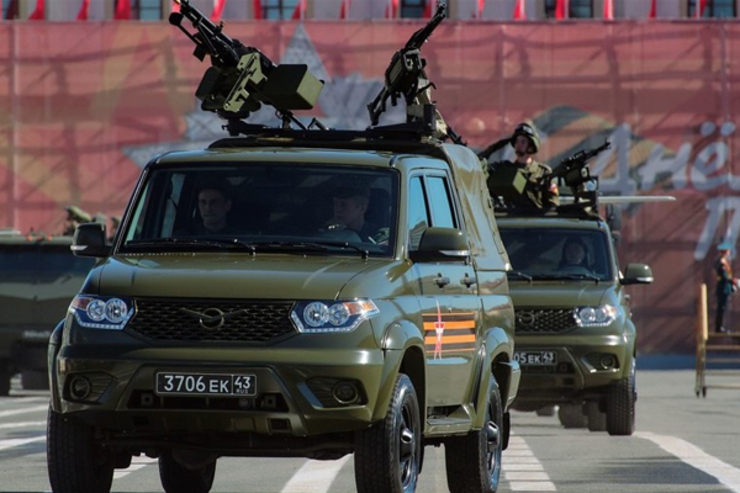 علت استفاده ارتش روسیه از خودرو یواز پاتریوت چیست؟