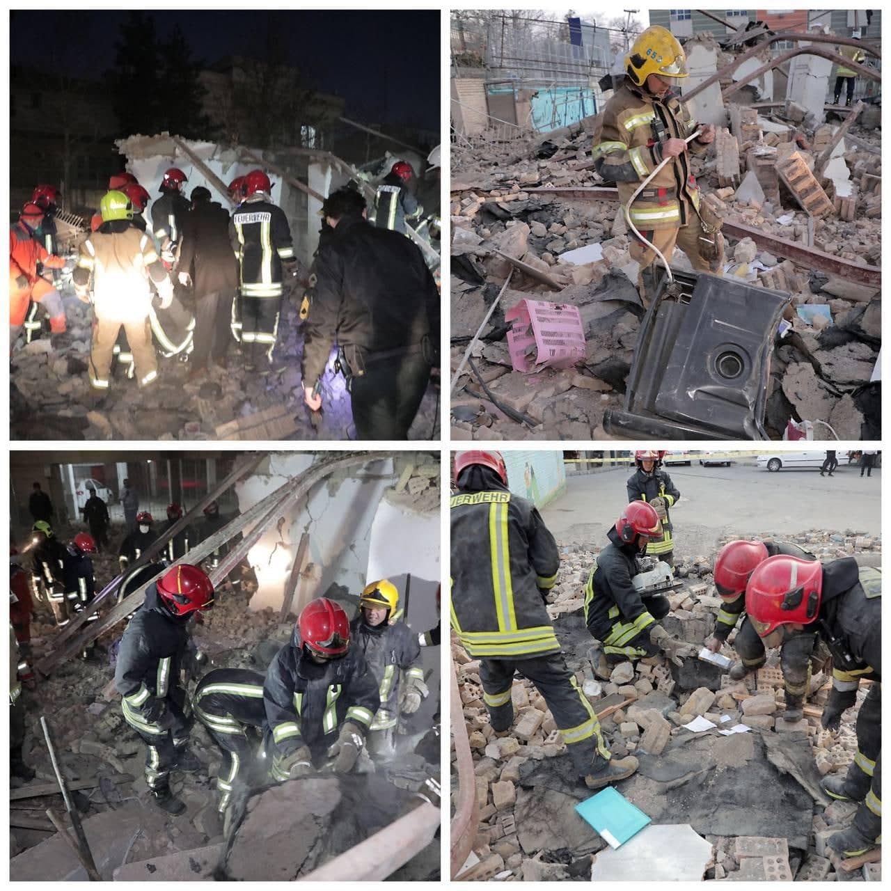انفجار یک منزل مسکونی در ابوذر غفاری مشهد + فیلم و جزئیات