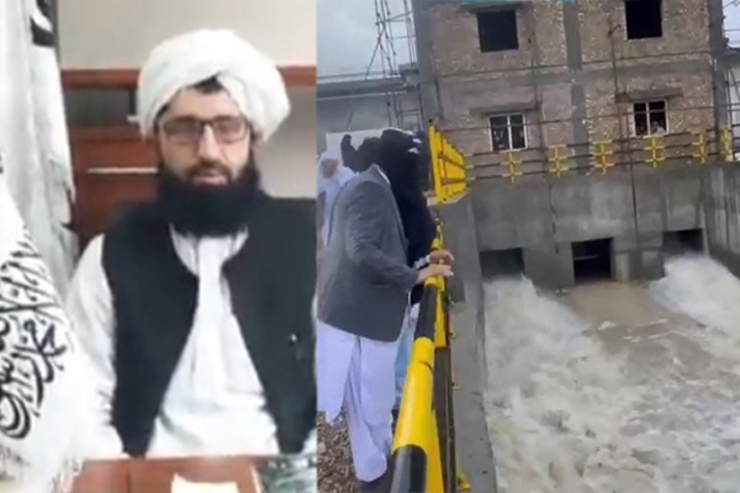 طالبان رهاسازی آب سد کمال خان به سوی ایران را تکذیب کرد + ویدئو