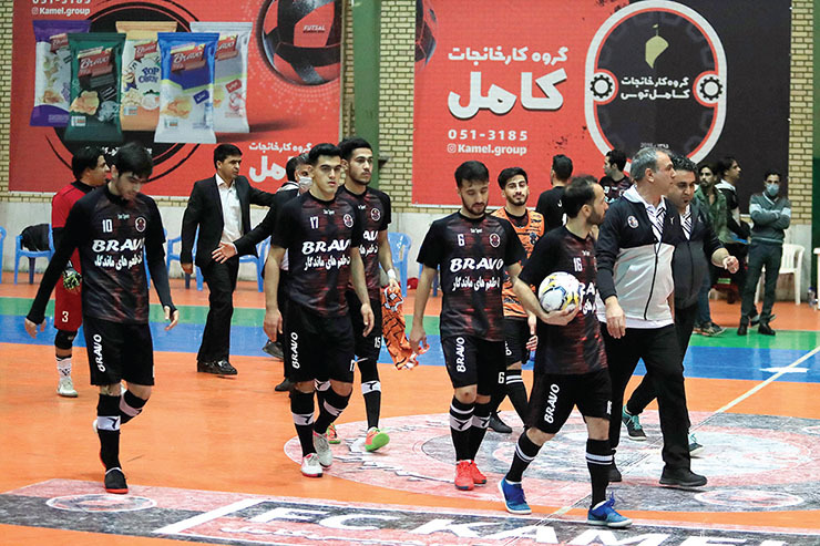 بازی تیم مشهدی در لیگ برتر فوتسال نیمه‌تمام ماند!