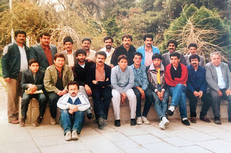 قاب خاطره | ستاره‌های فوتبال مشهد در دهه ۶۰