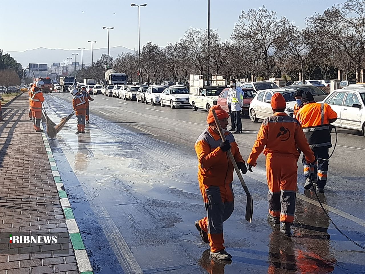 واژگونی کامیون