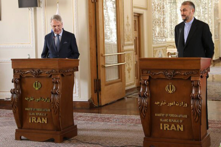 وزیر خارجه فنلاند در تهران: بی‌صبرانه منتظر احیای برجام هستیم
