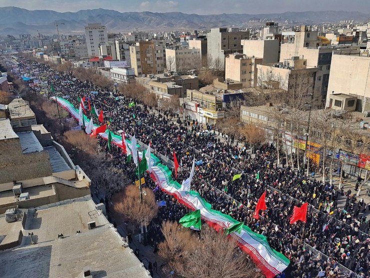 برگزاری راهپیمایی باشکوه ۲۲بهمن در مشهد