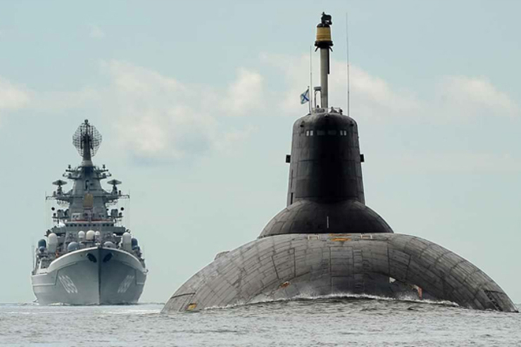 زیردریایی آمریکایی، حریم دریایی روسیه را نقض کرد
