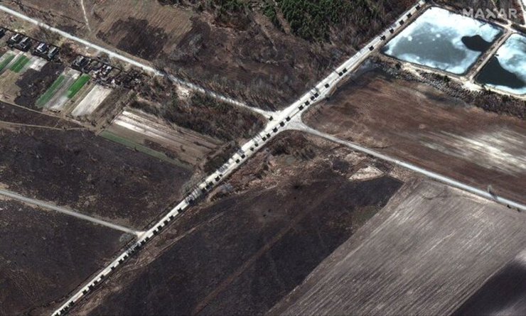 ششمین روز حمله روسیه به اوکراین | کاروان نظامی ۶۴ کیلومتری مسکو در راه کی‌یف