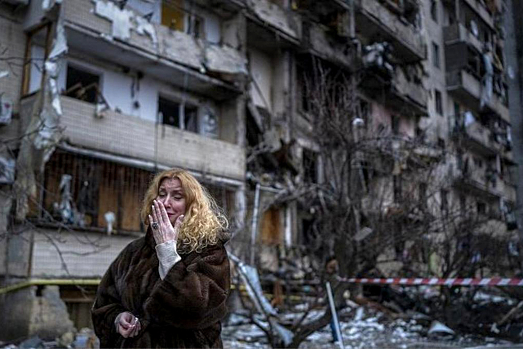 ۲۰ عکس از قبل و بعد آغاز جنگ در اوکراین + فیلم