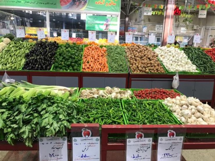 قیمت سبزی و صیفی در بازار‌های میوه و تره بار شهرداری مشهد اعلام شد
