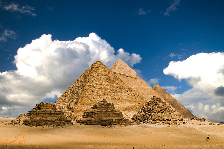 ویدئو | پرواز بر فراز هرم بزرگ مصر