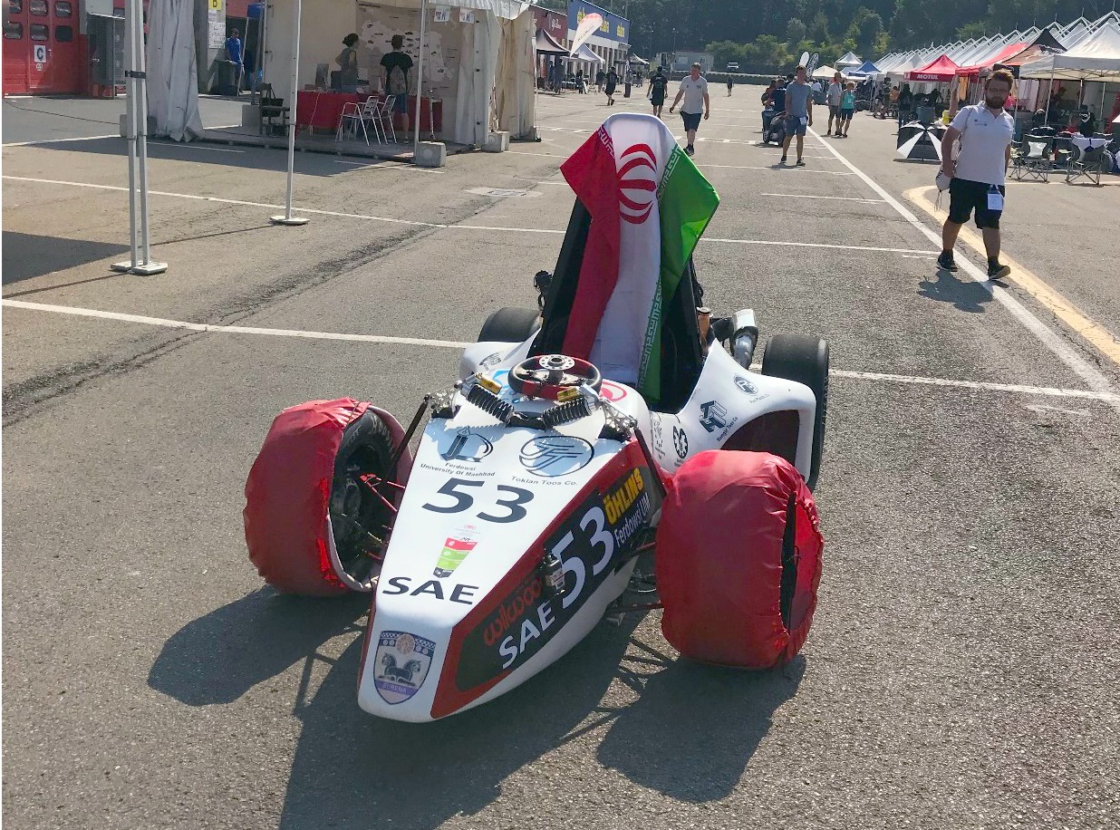 تیم خودروی فرمول دانشجویی «رهام» به دنبال تکرار افتخارآفرینی در رقابت‌های جهانی ایتالیاست