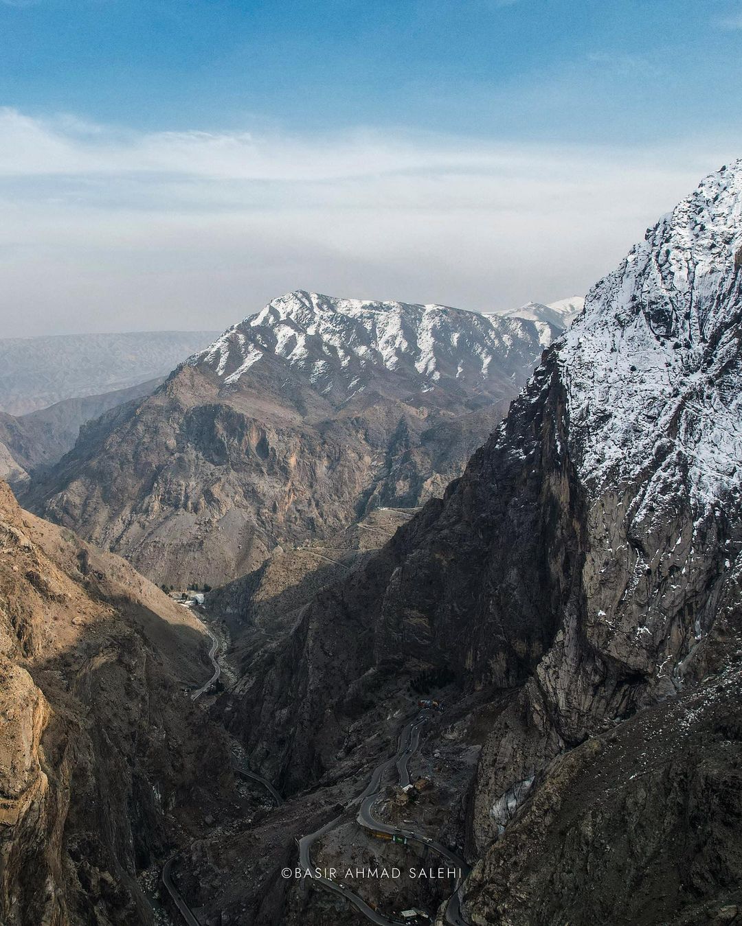 شاهراه سالنگ جاده‌ای عجیب در دل کوه‌های هندوکش + عکس