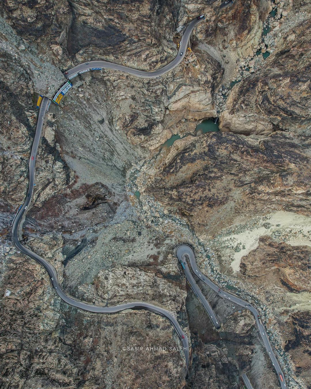 شاهراه سالنگ جاده‌ای عجیب در دل کوه‌های هندوکش + عکس